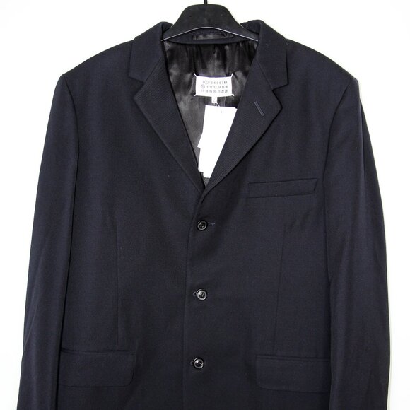 BNWT AW24 MAISON MARGIELA PURE WOOL BLAZER JACKET 48 - Picture 2 of 12